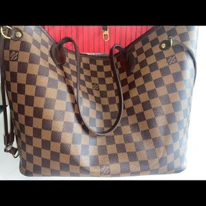 LOUIS VUITTON NEVERFULL BAG-available with dust bag,box & purchase verification